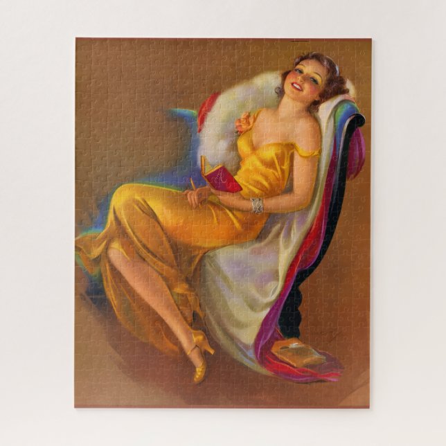 Puzzle 1930s beauty (Vertical)