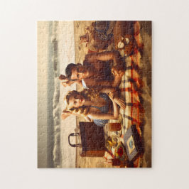 Puzzle 1940's Seaside Love Coastal Beach Romance