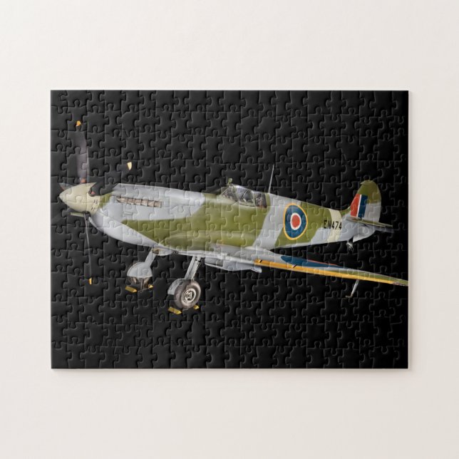 Puzzle 1943 Supermarine Spitfire HF. Mk. VII.c Avión (Horizontal)