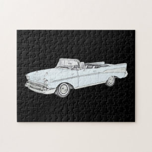 Puzzle 1957 Chevy Bel aire convertible