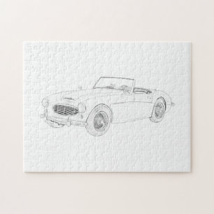 Puzzle 1960 Austin-Healey