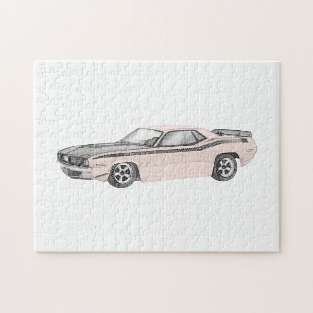 Puzzle 1970 Plymouth Barracuda (Horizontal)