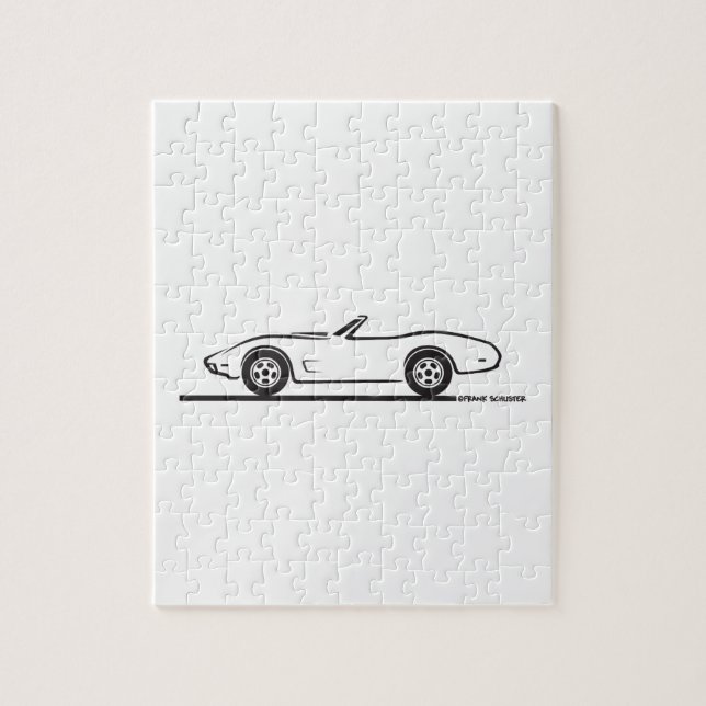 Puzzle 1974-1977 Corvette Convertible (Vertical)