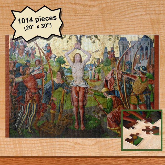 Puzzle 1.ª martirio de San Sebastián (M 013) (Subido por el creador)