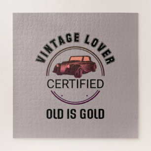 Puzzle 1.car lover vintage