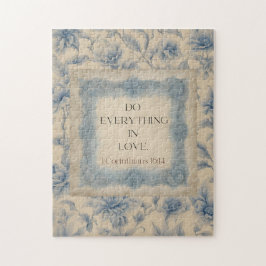 Puzzle 1 Corinthians 16:14 Do Everything in Love Vintage 