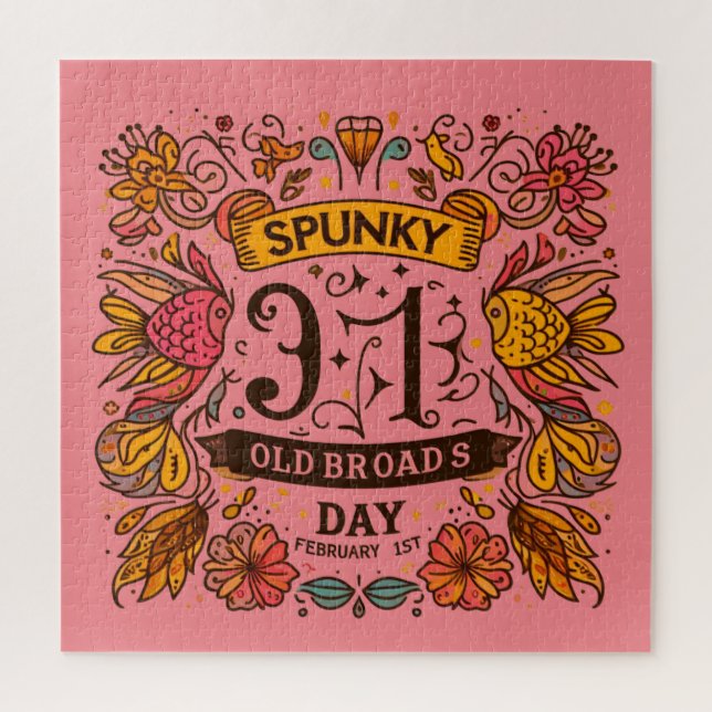 Puzzle 1 feb. - Spunky Old Broads Day (Vertical)