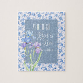 Puzzle 1 John 4:16 God Is Love – Personalized Christian