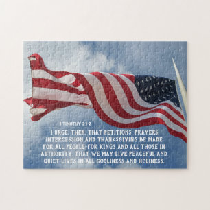Puzzle 1 Timothy 2:1-2 Prayers... for those in authority