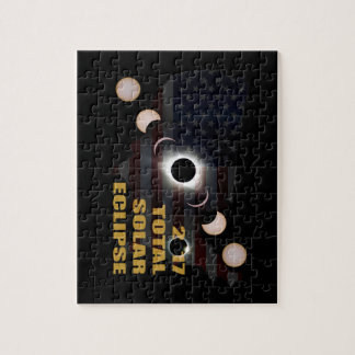 Puzzle 2017 fases totales del eclipse solar