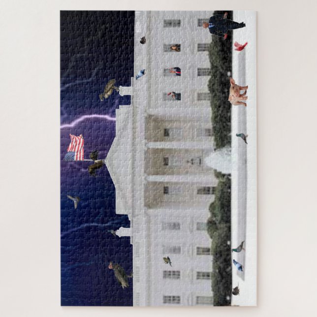 Puzzle 2020 Una Pesadilla Whitehouse (Vertical)