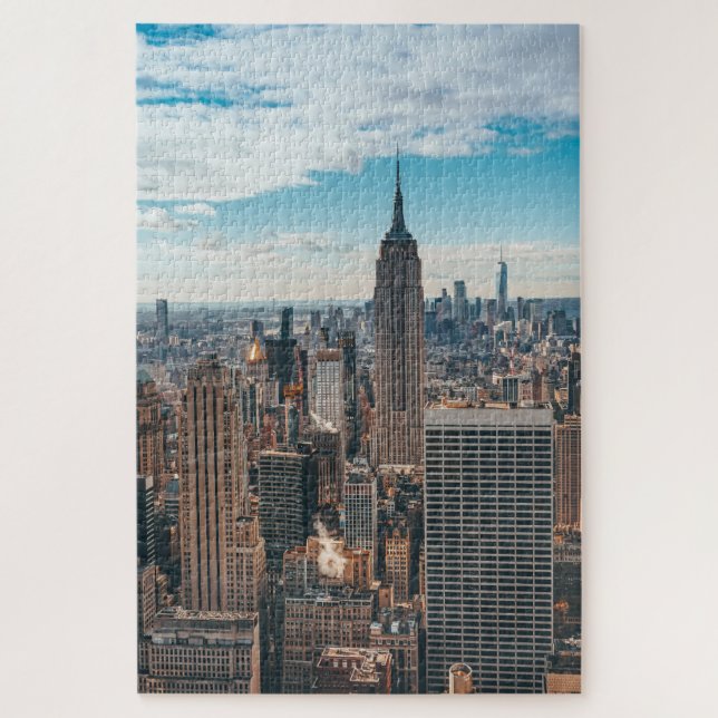 Puzzle 20" x 30", 1014 piezas Empire State Building (Vertical)