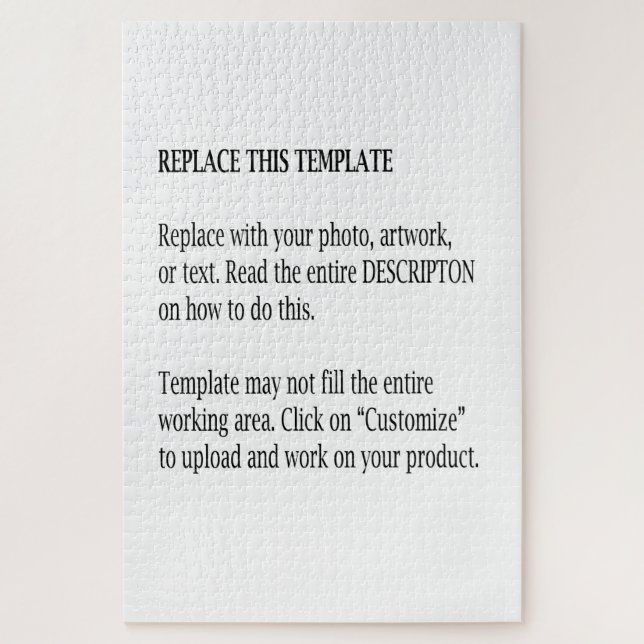 Puzzle 20" x 30" 1.014 Piezas Añadir imágenes o ilustraci (Vertical)