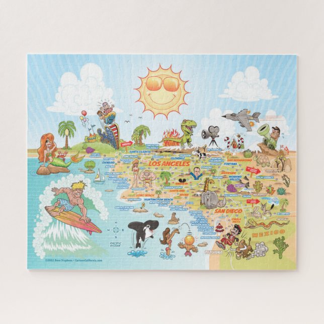 Puzzle 20x16 Ultimate SoCal (Horizontal)