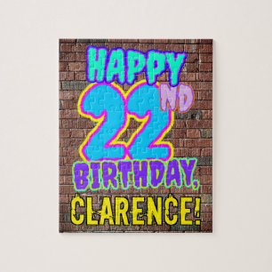 Puzzle 22nd Birthday ~ Fun, Urban Graffiti Inspired Look