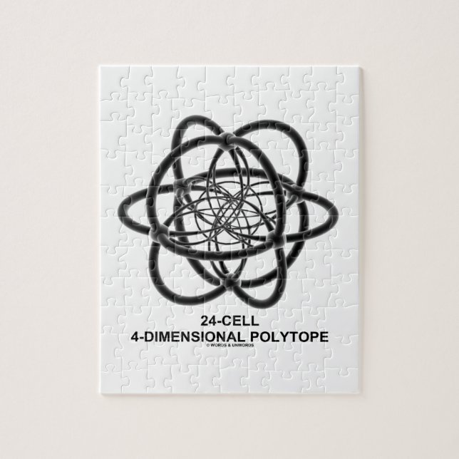 Puzzle 24-Cell 4-Dimensional Polytope (geometría) (Vertical)