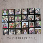 Puzzle 24 Collage de plantillas de fotos con texto Person<br><div class="desc">Una plantilla con 24 fotos. Para obtener los mejores resultados,  utilice fotos recortadas cuadradas. Para cambiar el color de fondo,  haga clic en la opción personalizar y elija un nuevo color de fondo.</div>