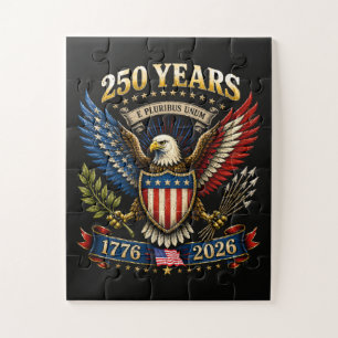 Puzzle 250 años América 1776 2026 250 aniversario