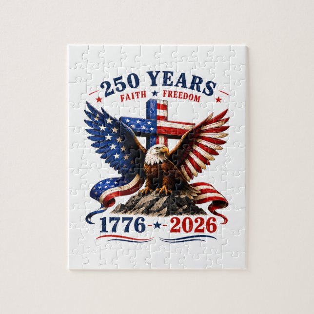 Puzzle 250 años de fe y libertad (Vertical)