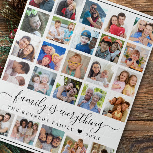 Puzzle 25 Nombre de familia de presupuesto de varios Coll