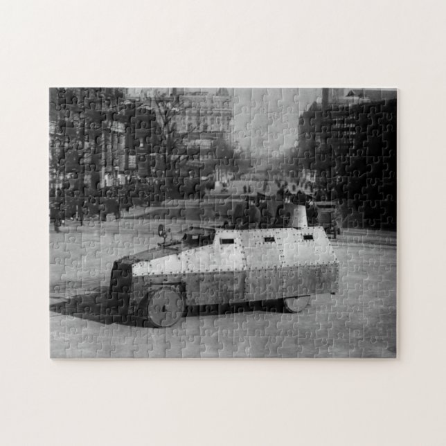 Puzzle 27 de marzo de 1917:  La escuadrilla del vehículo (Horizontal)