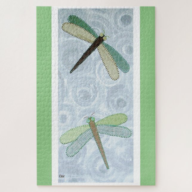 Puzzle 2 Dragonflies #1 (Vertical)