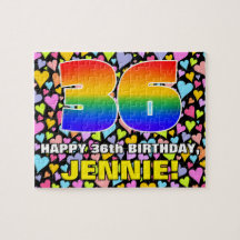 36º cumpleaños — Diversión, formas de amor al cora