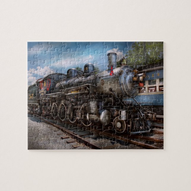 Puzzle 385 - Tren - Vapor - 385 Totalmente restaurado (Horizontal)