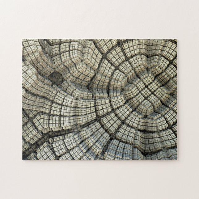 Puzzle 3.ᵉʳ pozo cúbico | Desafiar la ilusión óptica (Horizontal)