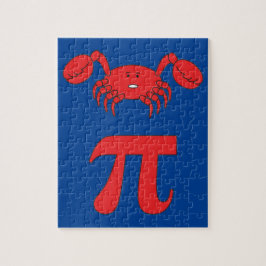 Puzzle 3.14 Chiste de matemáticas divertidas de cangrejo