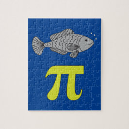 Puzzle 3.14 Chiste de matemáticas divertidas Fish Pie Pi