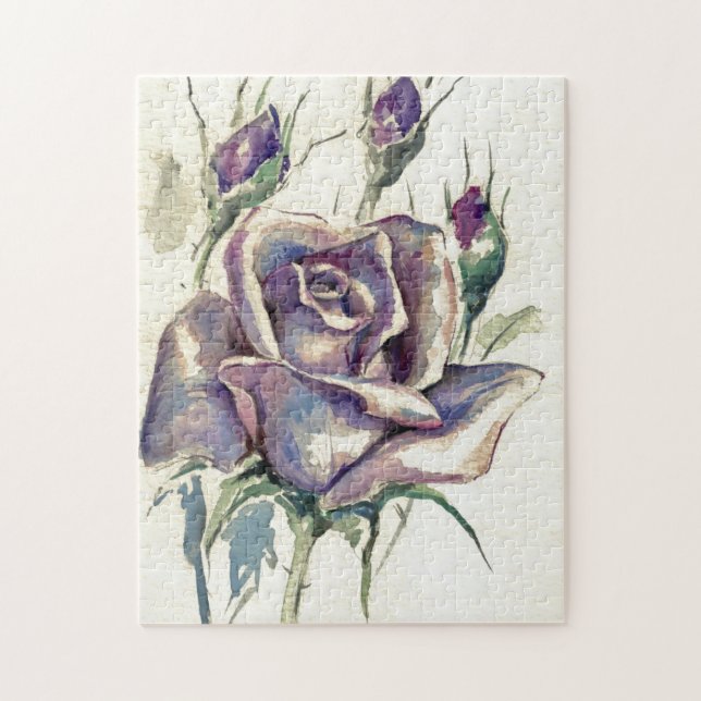 Puzzle 3 color de rosa (Vertical)