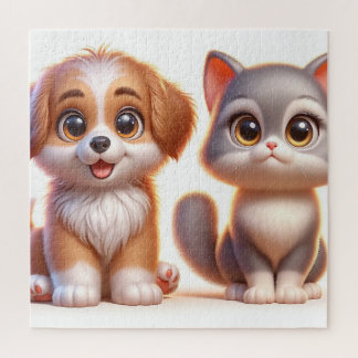 Puzzle 3D Animado 20"x20" con giftbox