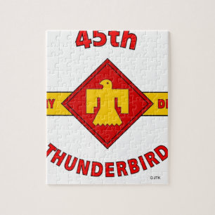 Puzzle 45.o DIVISIÓN de INFANTERÍA "THUNDEBIRD "