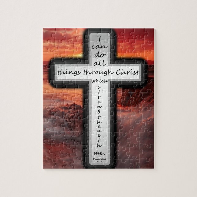 Puzzle 4:13 de los filipenses (Vertical)