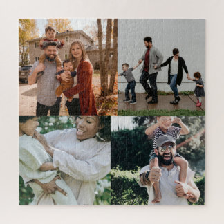 Puzzle 4 Collage Personalizado personalizado fotográfico
