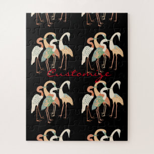 Puzzle 4 Grullas Japonesas Thunder_Cove