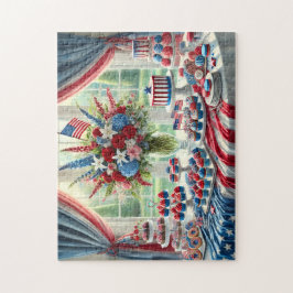 Puzzle 4th of July Dessert Table Patriotic Sweets