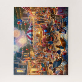 Puzzle 4th of July Independence Day Celebration
