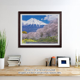 Puzzle [520] Mt.Fuji – Morning Light on the Cherry Path