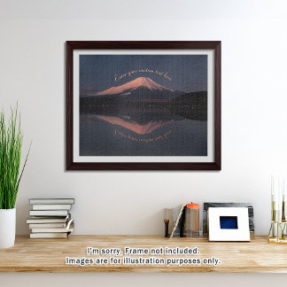 Puzzle [520] Mt.Fuji – Reflections of a Scarlet Dawn