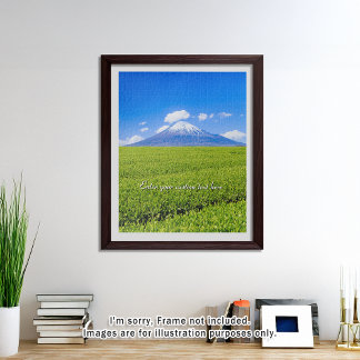 Puzzle [520] Mt.Fuji – Spring Sprouts in Tea Fields