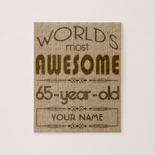 Puzzle 65.o Mundo de la celebración del cumpleaños mejor