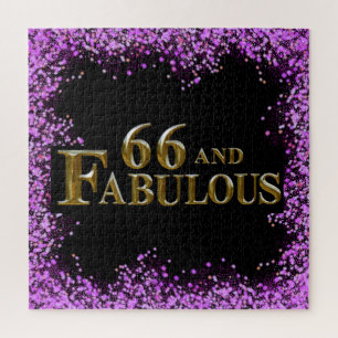 Puzzle 66 cumpleaños