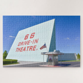 Puzzle 66 Drive-In Theatre, Ruta 66, Carthage, Misuri