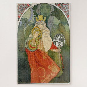 Puzzle 6.º Festival Sokol de Alphonse Mucha