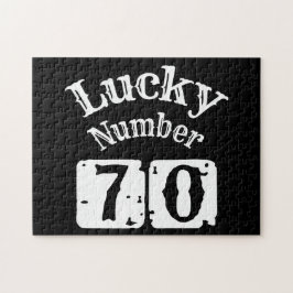 Puzzle 70 - Lucky Número 70 Luck