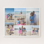 Puzzle 7 Plantilla de collage de fotografías personalizad<br><div class="desc">¡recuerdos hechos para durar toda una vida! Este rompecabezas de jigsaw de 7 fotos únicas te permite apreciar tus momentos más preciados de Ricaso - Personalizar con tus 7 fotos favoritas para un rompecabezas personalizado ¡Muestra tu gente, lugares y momentos favoritos en un hermoso collage! Este rompecabezas fotográfico personalizado de...</div>