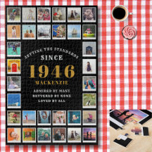80th Birthday 1946 Family Memories Photo Collage