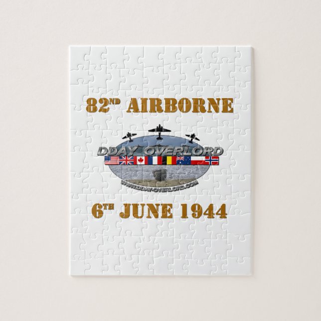 Puzzle 82ª División Aérea 6 de junio de 1944 (Vertical)